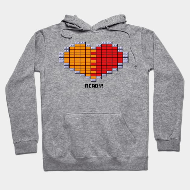 Arkanoid Heart Hoodie by ImproveYourself